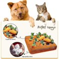 thumbnail image 4 of Carrot Snuffle Mat For Dogs Cats Puzzle Toy With 12 Carrots For Small Medium Large Interactive Pet Stress Relief Dogs Chew Toys, 4 of 5