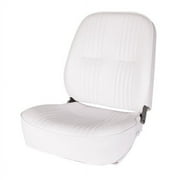 Procar 80-1400-53L LH-Side Low Back White Vinyl Bucket Seat Fits select: 1975-2003 FORD F150, 1993-2007 HONDA CIVIC