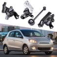 thumbnail image 2 of Uposao Engine Motor & Trans Mounts Set 4PCS Compatible for Mitsubishi Mirage Mirage G4 14-22 1.2L MK230 2910A318 2910A106 2910A317, 2 of 10