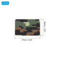thumbnail image 2 of Unique Bargains Down Jacket Repair Patch 2' x 3', 6 Pack Self Adhesive Nylon Fabric Patch, Camo, 2 of 5