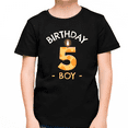 thumbnail image 3 of 5th Birthday Candle 5th Birthday Boy Shirt 5 Year Old Boy 5th Birthday Shirts for Boys Birthday Gift, 3 of 9