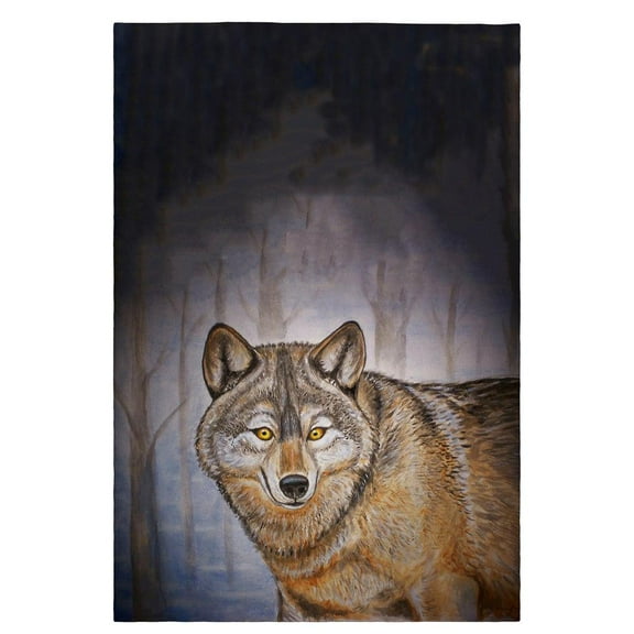 Betsy Drake Interiors Wolf Guest Towel