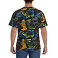 thumbnail image 3 of Bixox Men's Off-Road Vehicle Printed Short Sleeve Skinny Athletic T-Shirt, 3 of 6