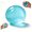 B, variant on Blue Ice Cube Stress Ball with Snowflakes Inside, Square Squeeze Ball Sensory Fidget Block, Slow Rising Clear Ice Cube for Anxiety Relief and Party Supply Gift