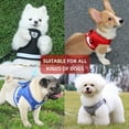 thumbnail image 5 of Yorcoten Pet Dog Harness and Leash Set , No Pull Adjustable Reflective Step-in Soft Mesh Puppy Padded Vest for Walking Extra-Small/Small Medium Large Dogs Kitten Cats Rabbit with Strap Comfort Fit, 5 of 6
