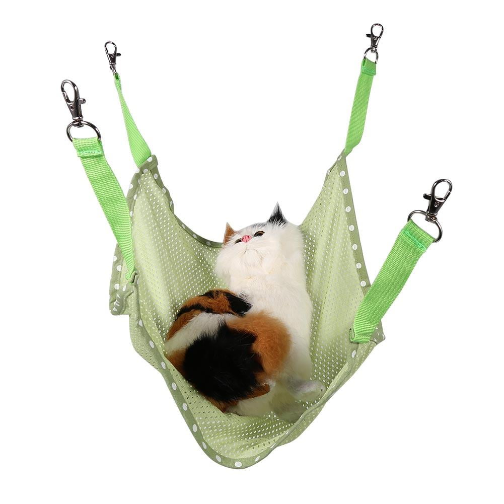 TOPINCN Pet Cage Hammock, Kitten Hammock Bed ,3 Colors Cute Small Pet
