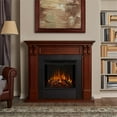 thumbnail image 2 of Real Flame Ashley Electric Fireplace in Mahogany, 2 of 25