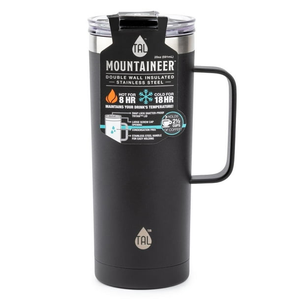 TAL 20oz Mountaineer Mug, Black
