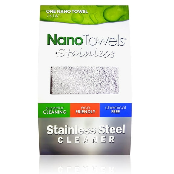 Nano Towels Stainless Steel Chemical Free Cleaning Towel