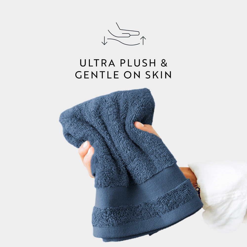 Noble Linens 6 pack Cotton Washcloths
