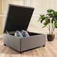 thumbnail image 2 of Poussette de Rangement en Tissu Carlyle, Gris Foncé, 2 of 5