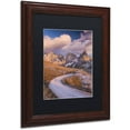 thumbnail image 2 of Trademark Fine Art "The High Road" Canvas Art by Michael Blanchette Photography Black Matte, Wood Frame, 2 of 4