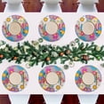 thumbnail image 7 of Ryvnso Sunflowers Round Plate Mats Dining Table Placemat Set of 4 for Holiday Decoration, 7 of 7