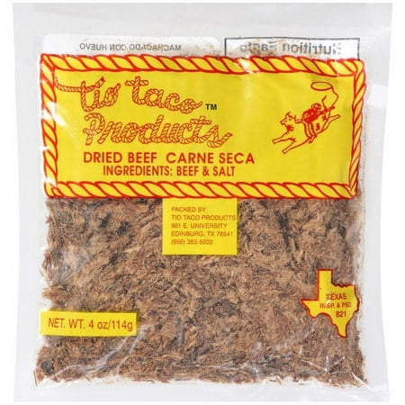 Tio Taco Products Dried Beef, 4 Oz.