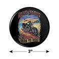 thumbnail image 3 of Beach Beauty Motorcycle Bike Born Ride Kitchen Refrigerator Locker Button Magnet, 3 of 6