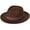 Coffee, variant on Fedora Hats for Men Women Vintage Wide Brim Felt Panama Hats Dress Hat with Bow Belt
