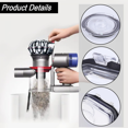 thumbnail image 2 of Bin Cap Replacement For Dyson V7 V8 Vacuum Cleaner Accessories Cover With Sealing Ring, 2 of 5