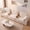 White, variant on Dolonm 138" Oversized Down-Filled Modular Sectional Sofa, 3-Seater L-Shaped Cloud Couch Sofa with 2 Built-in Side Tables for Living Room, White