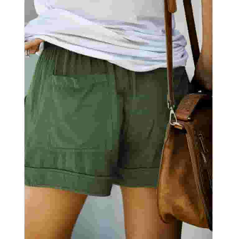 【AMI】Elastic Band Shorts/追跡+関税+全国送料込み AXXD Comfortable Sport Shorts for Women Plus Size