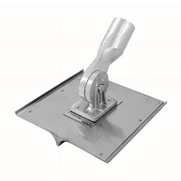 Kraft Tools CC027 8"x8" Stainless Steel Walking Seamer/Groover 3/4"R w/Threaded Handle Socket