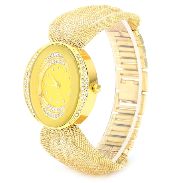 Reloj de pulsera Jadeshay elegante de cuarzo para mujer
