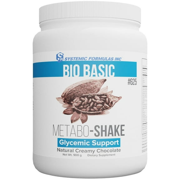Systemic Formulas Metabo Shake Natural Creamy Chocolate (900g) Blood Sugar Support Weight Management