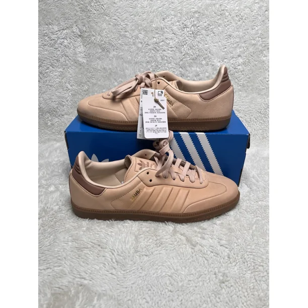 Size 9.5 men’sAdi-das Originals Samba Halo Blush Gum IG1243 Casual Shoes sneakers