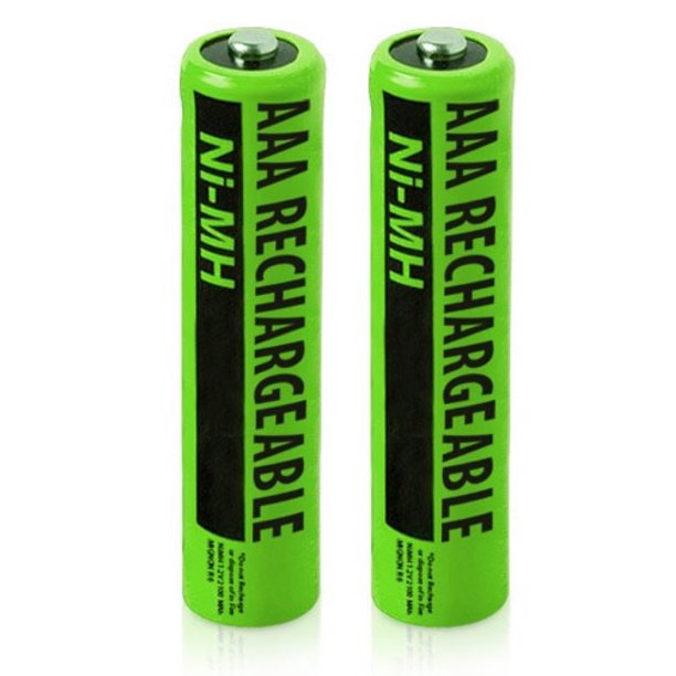 Replacement Rechargeables AAA Alkaline Batteries (2 Pack)