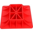 thumbnail image 1 of Luxshiny Car Lift Rubber Pads Lift Jack Base Silicone Fix for Various Scenarios Red 1Set, 1 of 7