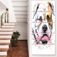 thumbnail image 1 of Cute Dog with Open Mouth - Animal Canvas Wall Art, 1 of 3