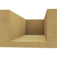 thumbnail image 4 of Ekena Millwork 6"W x 4"H x 12"L Block Woodgrain TimberThane Rafter Tail, Primed Tan, 4 of 6
