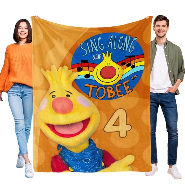 Tobee Cartoon anti-pilling, suave, ligera, esponjosa y acogedora de lujo para hogar y cocina – Perfecta para niños y adultos,200X150cm