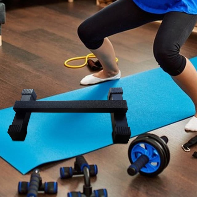 Pedal de fitness, máquina de ejercicios para pantorrillas de pie, soporte multifuncional estable para flexiones para entrenamiento de adultos