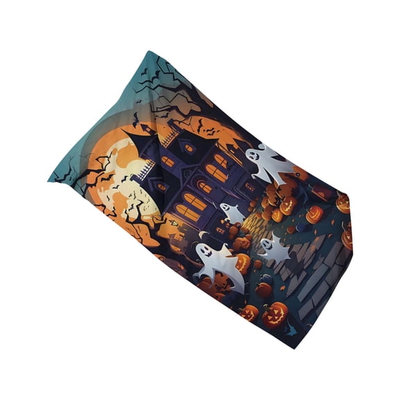Yyuenw Fine Fiber Beach Towel Fabric Bath Towel Halloween Style Drying Beach Towel Bath Towel