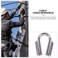 thumbnail image 4 of MasteelfCA 4pcs Professional Cable Fixing Thimble Rigging Unique Fixing Workpiece, 4 of 8