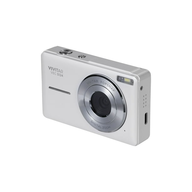 Vivitar Popsnap Compact Digital Camera, White, 16X Zoom, 1080p