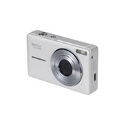 Vivitar Popsnap Compact Digital Camera, White, 16X Zoom, 1080p, Built-in Flash, Micro SD, Slim Lightweight Pocket Design