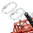 thumbnail image 1 of Chain Quick Link, Chain Connector Multifunctional Rugged 22KN Load Capacity Wide Application 2PCS  for Warehouses, 1 of 7