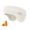 White, variant on Warm Outdoor Soundproof Sleep Earmuffs - Mink-Like Hair, Adjustable, Ergonomic, Reduces Noise, 2-in-1 (Eye Shade+Ear Cover), for Sleep/Study/Travel (Unisex)