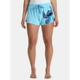 thumbnail image 2 of Disney Women's Stitch Minky Sleep Shorts, 2-Pack, Sizes XS-3X, 2 of 7