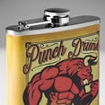 thumbnail image 5 of American Art Decor 8 oz Liquor Flask – Punch Drunk Bastard Whiskey Stainless Steel Hip Flask | Heavy Duty, Leak - Proof | Novelty, Funny Flask for Men and Women (5.5" x 4" x 1.25"), 5 of 6