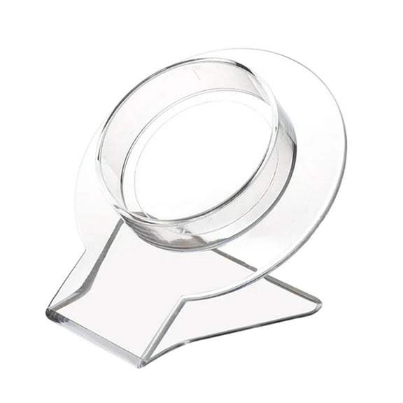 UNTERING Bracelet Display Stand Acrylic Clear Bracelet Bangle Display Holder Watch Display Stand Retail Shop Showcase Jewelry Rack Bracelet Storage