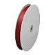 Grosgrain Ribbon Dark Red 3/8 inch(10mm) 100yards/roll(91.44m/roll)