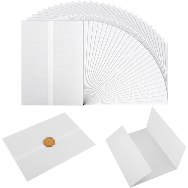 50 Uds. De papel de 13x18cm para boda, despedida de soltera, Baby Shower, sobre de invitación de boda y cumpleaños
