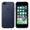 Apple iPhone SE Leather Case, Midnight Blue