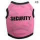 thumbnail image 2 of Greeniant Ropa para mascotas Abrigo de algodón con estampado de animales Ropa de animales sin mangas para interiores al aire libre, XS, rosa, borde negro Type3 NO3 Greeniant PT000364-06, 2 of 6