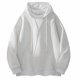 thumbnail image 1 of MHFRRA Sudadera con Capucha, Jersey de Manga Larga, Ropa de Abrigo Informal de Moda para Uso Diario, Cómoda, Suave y Ligera, Top de Calle con Bolsillo Gris, 1 of 3