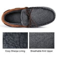 thumbnail image 4 of RockDove Men's Samuel Sherpa Lined Moccasin Slipper, 4 of 7