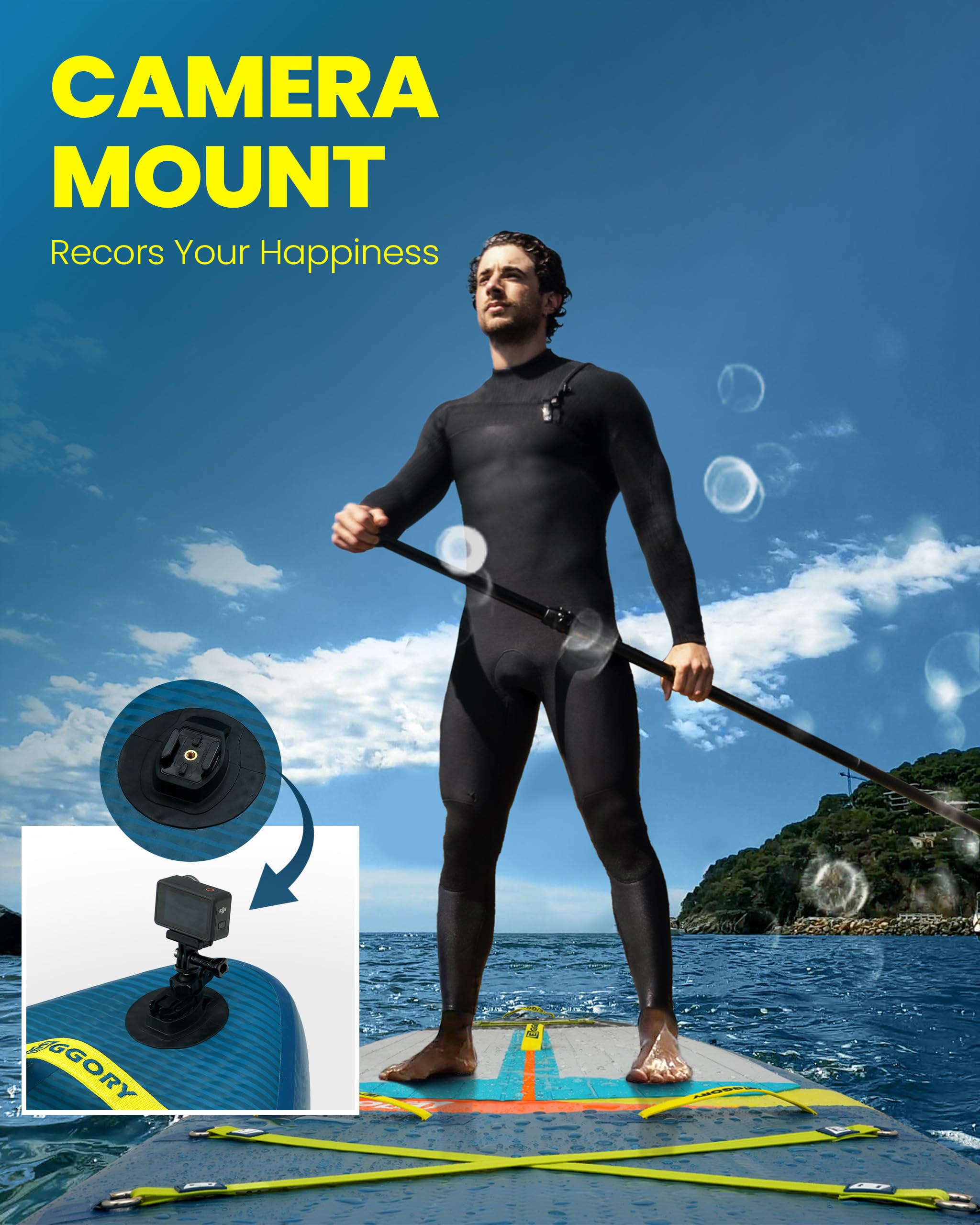 EGGORY 11 Ft Inflatable Paddle Board With Accessories photo 3