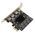 thumbnail image 4 of Tarjeta de expansión PCIE a USB, 4 puertos USB 3,0, controlador de concentrador USB 3,0 autoalimentado de alta velocidad de 5Gbps para Win y Linux, 4 of 9